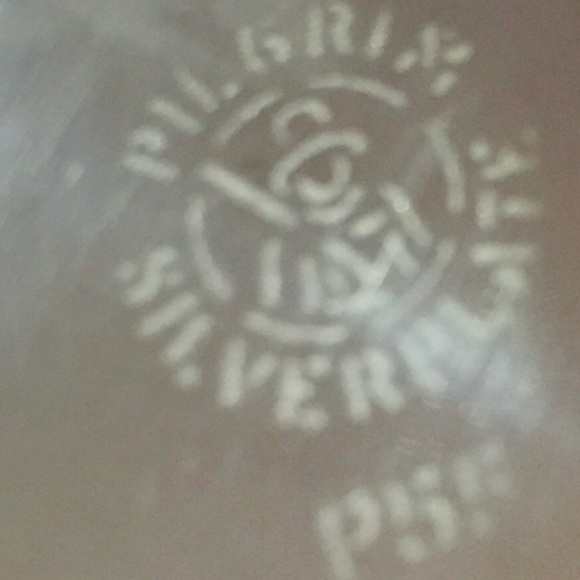 Pilgrim Silver-plate P55 Sugar Bowl/Creamer/Tray - Picture 9 of 9